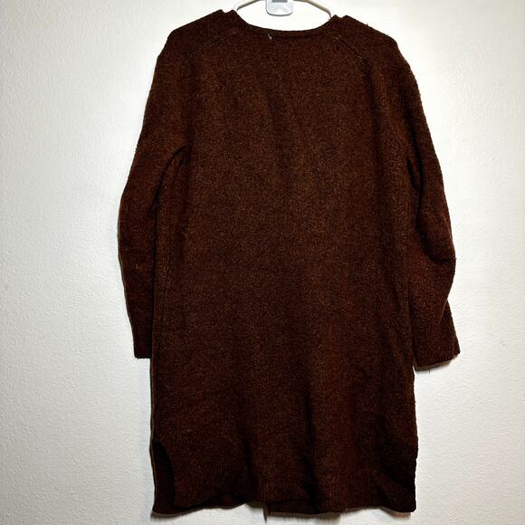 Madewell Kent Cardigan Duster Sweater Coziest Yarn Brown XXSmall - Picture 5 of 5